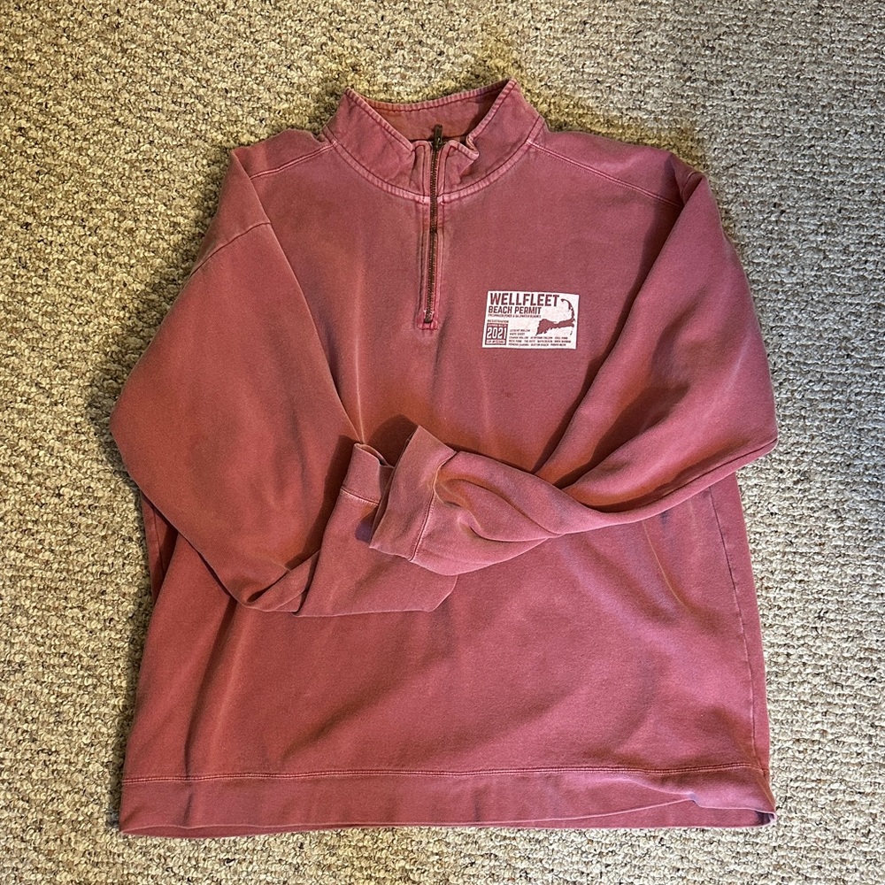Comfort Colors Wellfleet Quarter-Zip Sweater